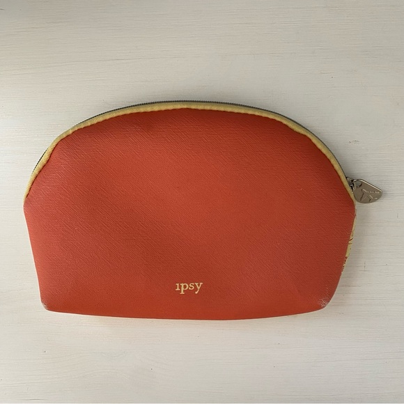 Ipsy Yellow and Orange Cosmetics Travel Bag - Picture 6 of 10